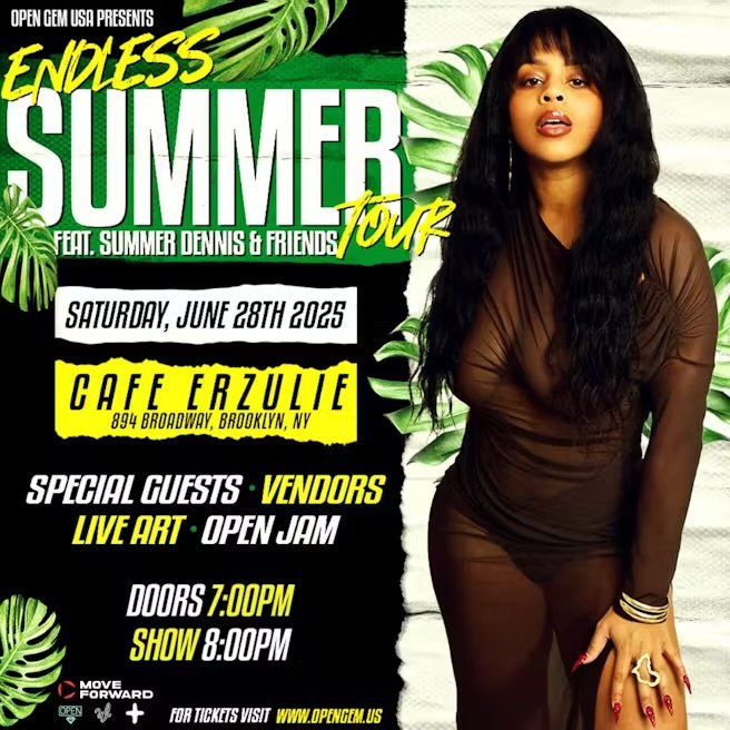 Endless Summer Tour - Cafe Erzulie