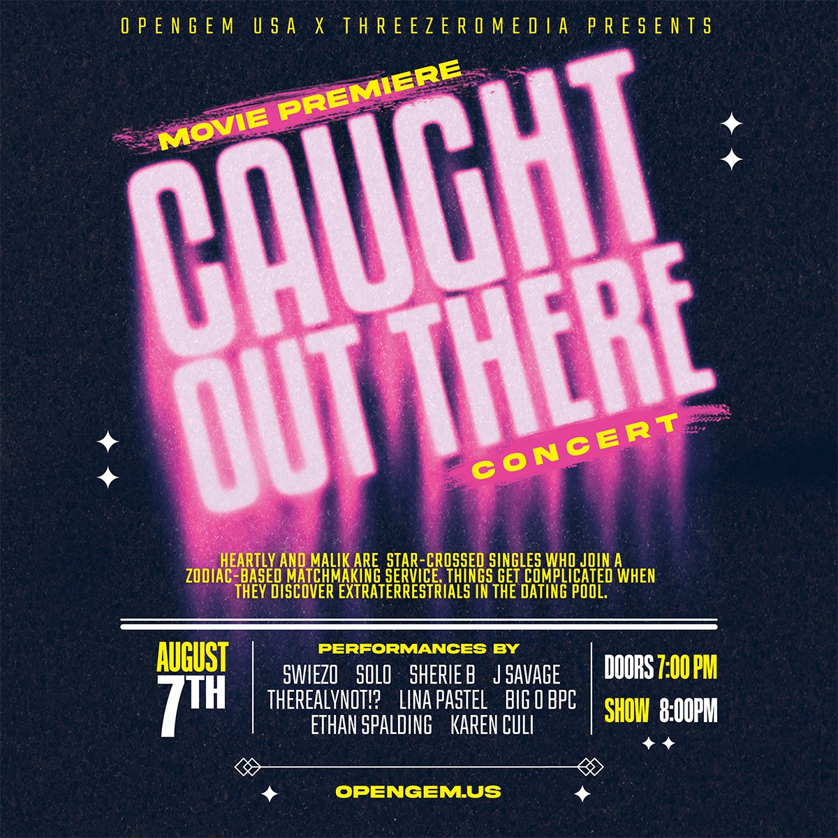 Caught Out There: Movie Premier and Concert