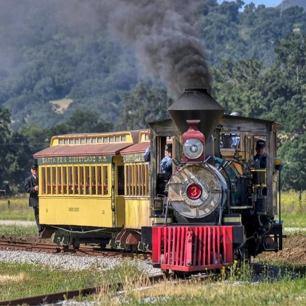 Pacific Coast Railroad in Santa Margarita, California