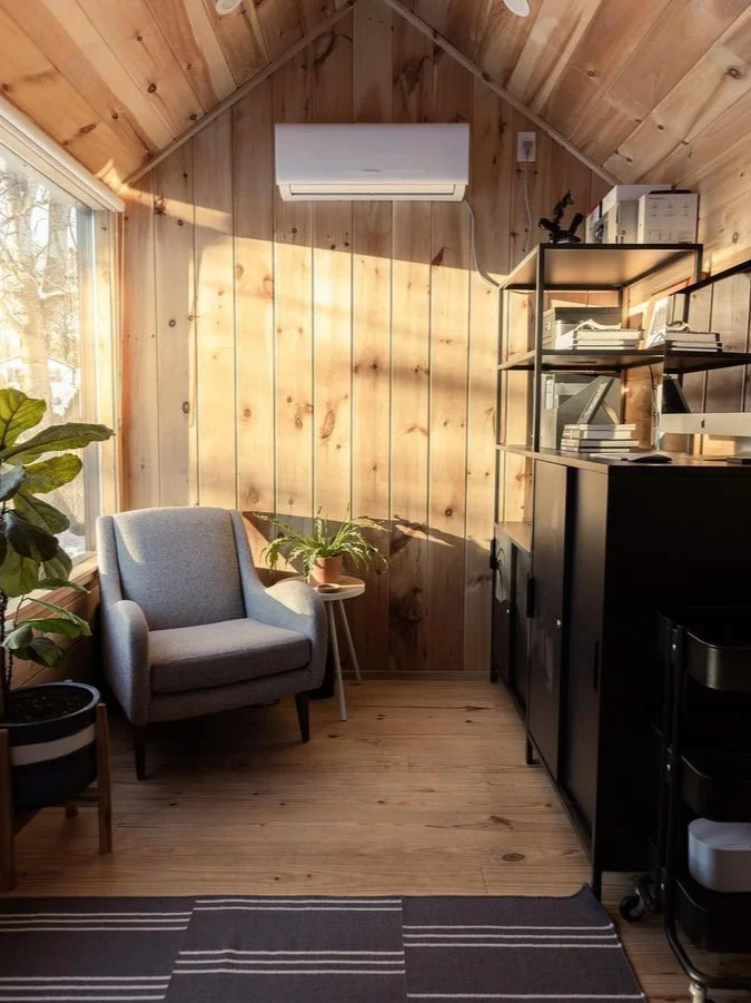 Interior view of Modular Dwelling Studio Model