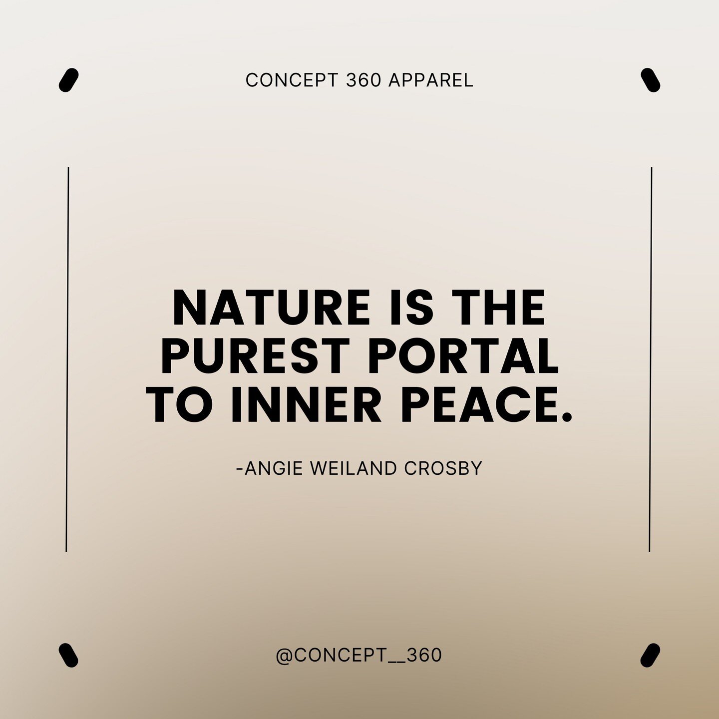 Inner peace finds its truest reflection in nature's embrace. At Concept 360, we honor this connection. We wear nature's stories, advocate for its protection, and with every purchase, fuel its future. Join us on the journey, wander responsibly, shop c