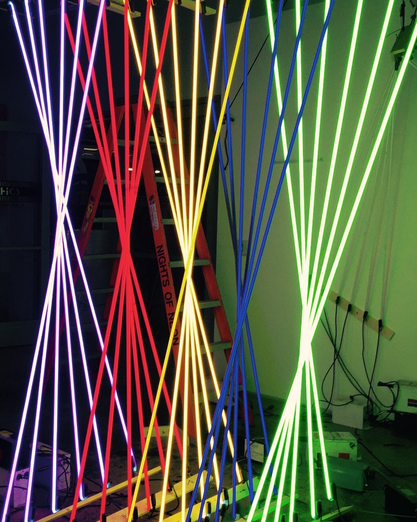 Studio play time #neoninstallation #neon