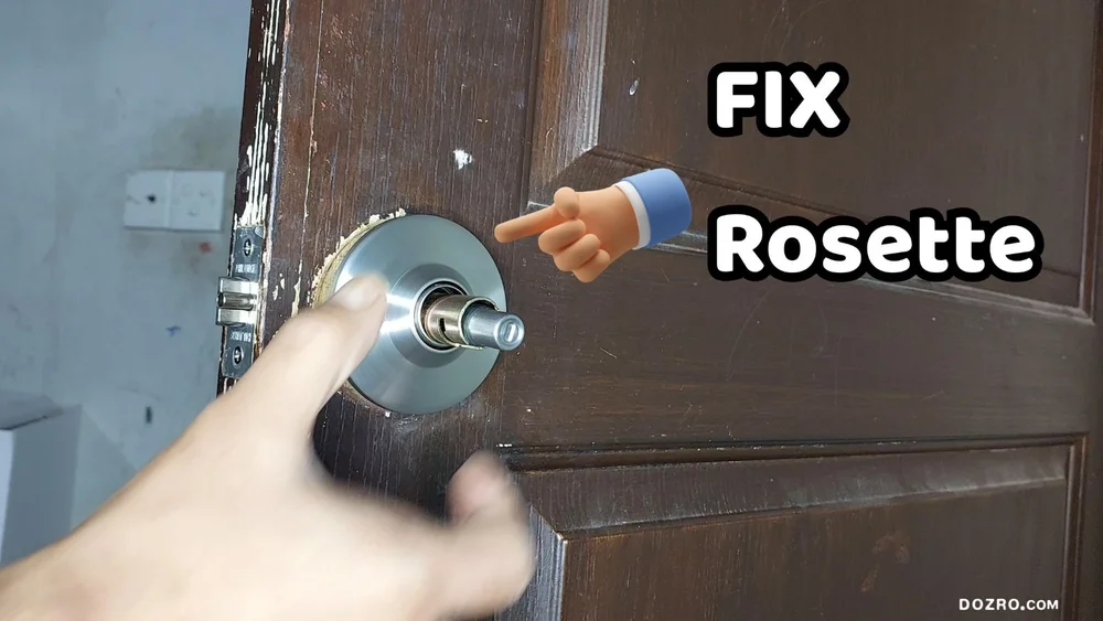 How to Remove/Install Door Knob Lock (latch & plate) | Align Door ...