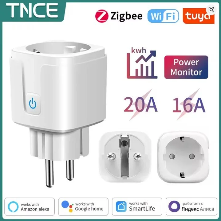 Smart Socket Power Monitor Remote Control Smart Life