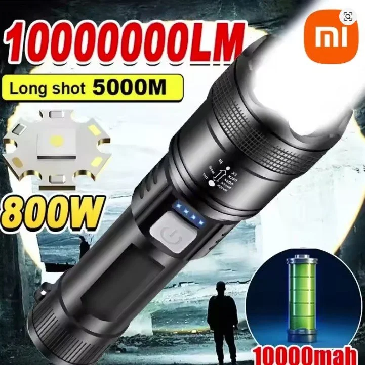 Powerful LED Flashlight Ultra Bright Emergency Spotlight Light