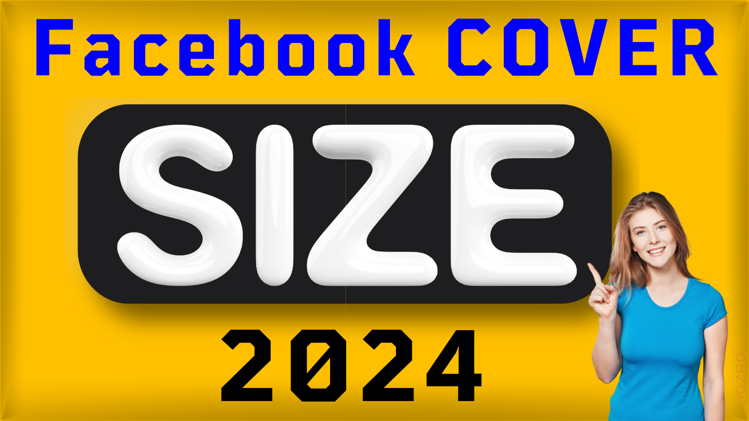 Correct Size and Aspect Ratio for Facebook Page Cover Photo in 2024 — DOZRO