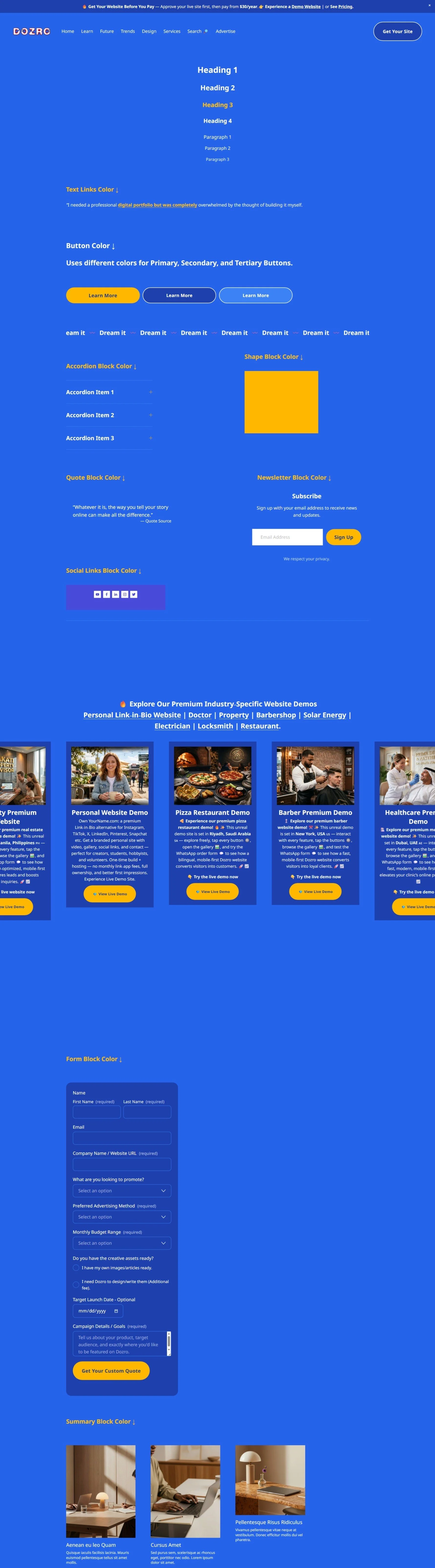 How to Fix Poor Contrast & Bad UI in Squarespace Default Themes