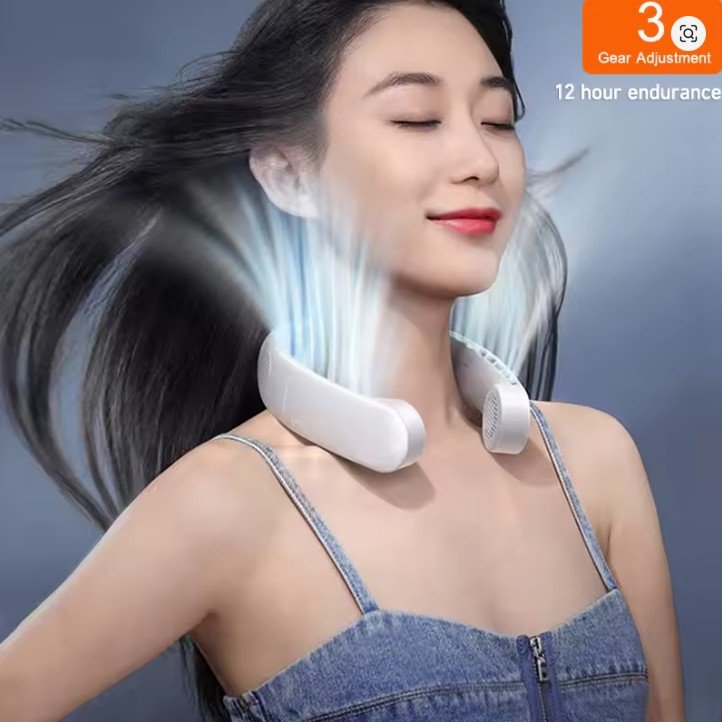 Mini Neck Fan Portable Bladeless Air Cooler