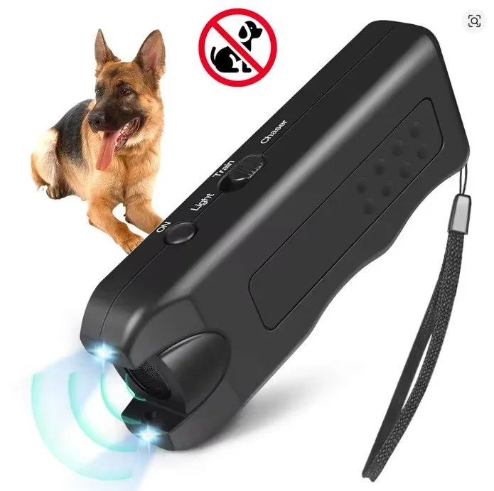 Ultrasonic Anti Barking Device with LED Light Dog Bark Deterrent