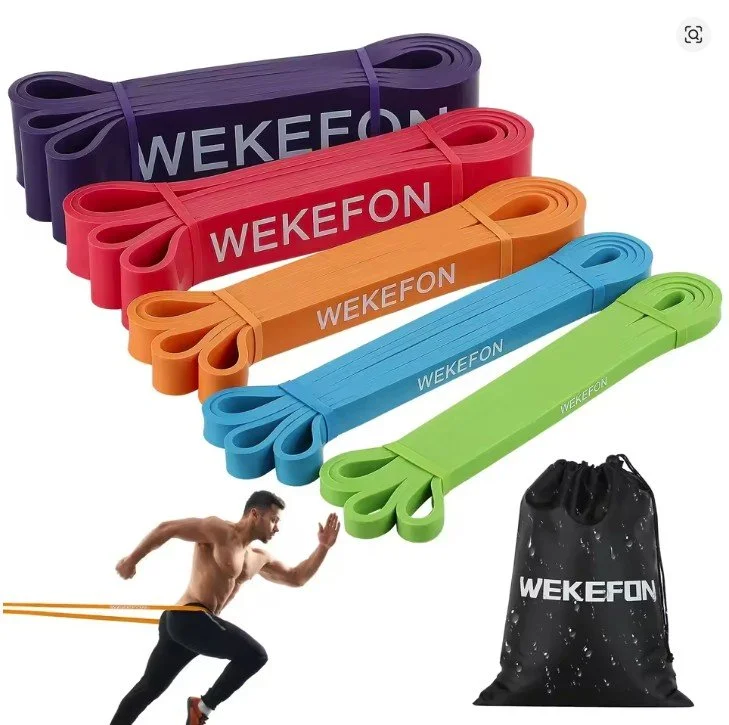 Pull Up Resistance Bands Set Exercise Stretch Workout Body Training