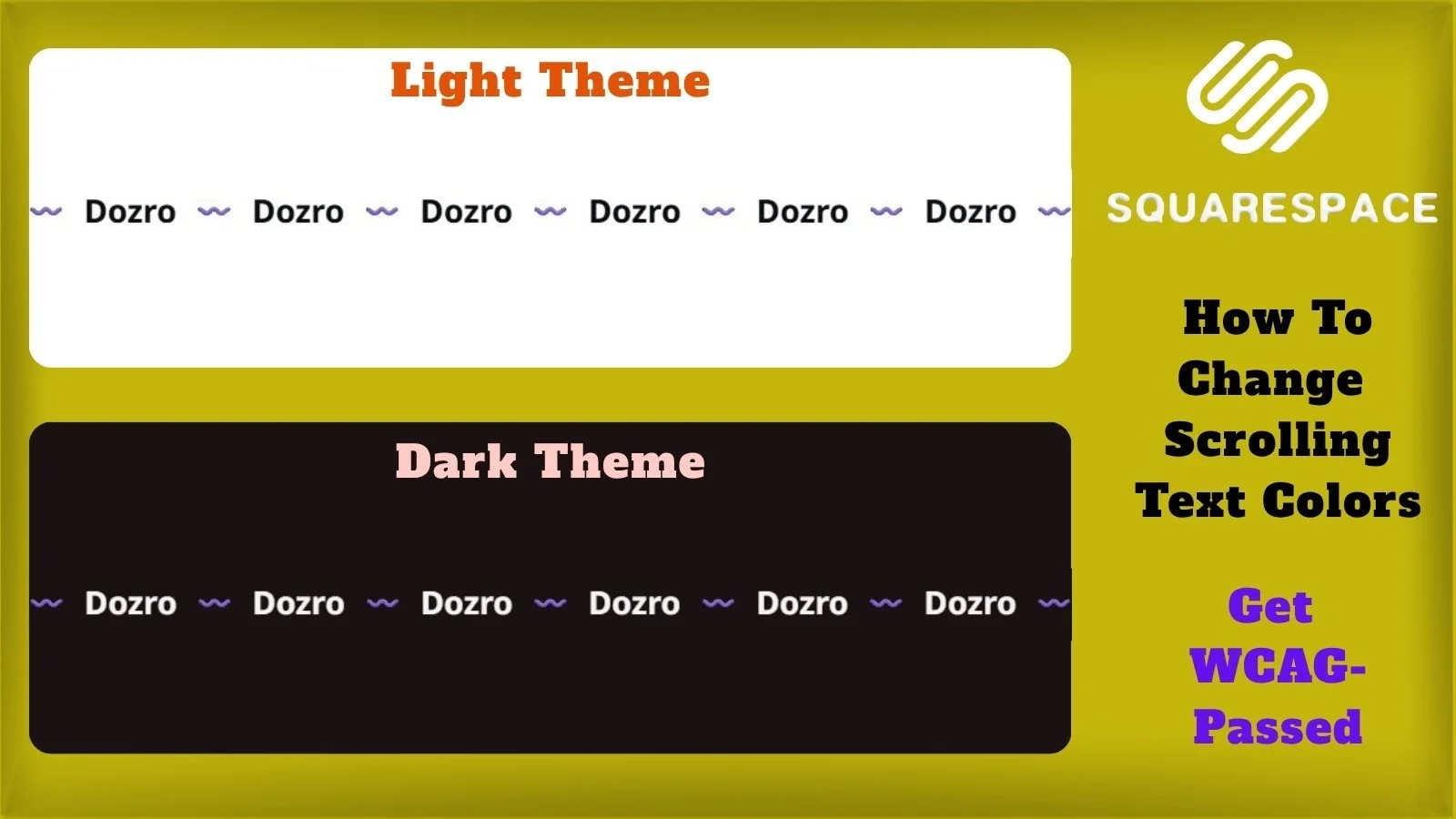 How to Change Squarespace Scrolling Text Block Colors – Get Premium WCAG-Passed Hex Codes Free