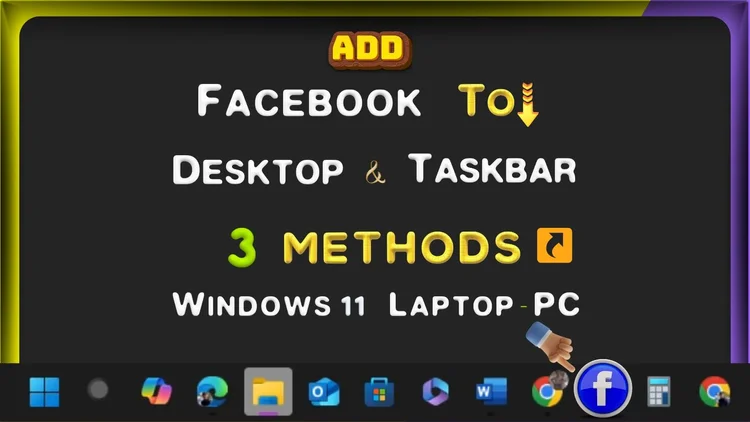 Facebook Easy Access: Download Desktop App, Add Link Shortcut to ...