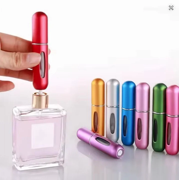 Perfume Refill Bottle with Atomizer for Travel