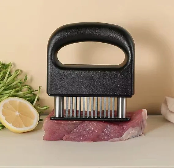 Steel needle meat tenderizer