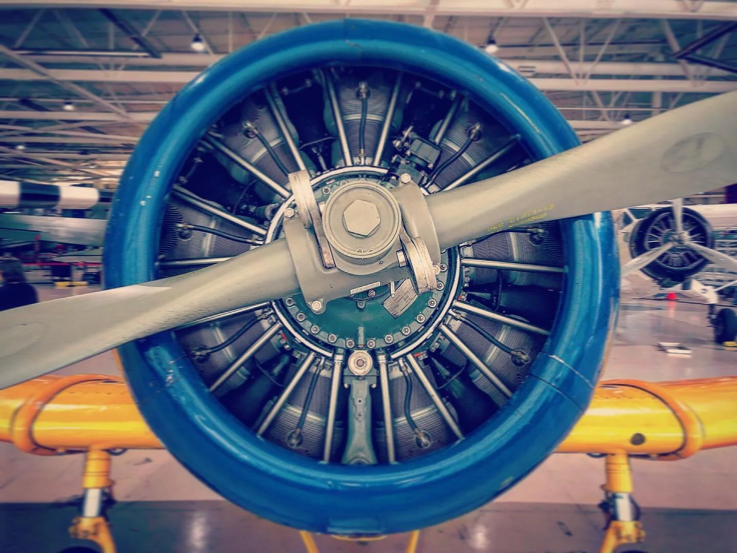 #ww2 #harvardtrainer #propellerplane #trainer #warplane #museum #mounthope #hamiltonontario