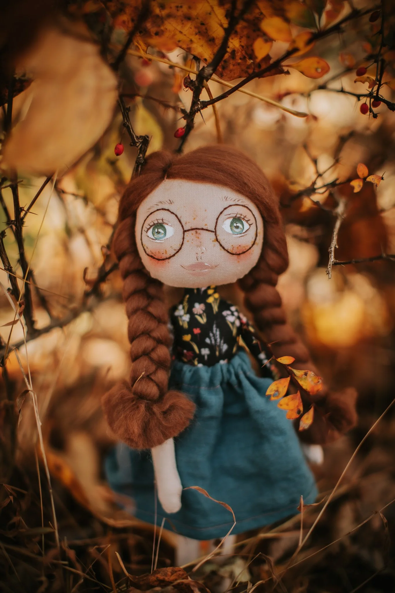 Jen | 17in Handmade Collectable Heirloom Doll (OOAK)