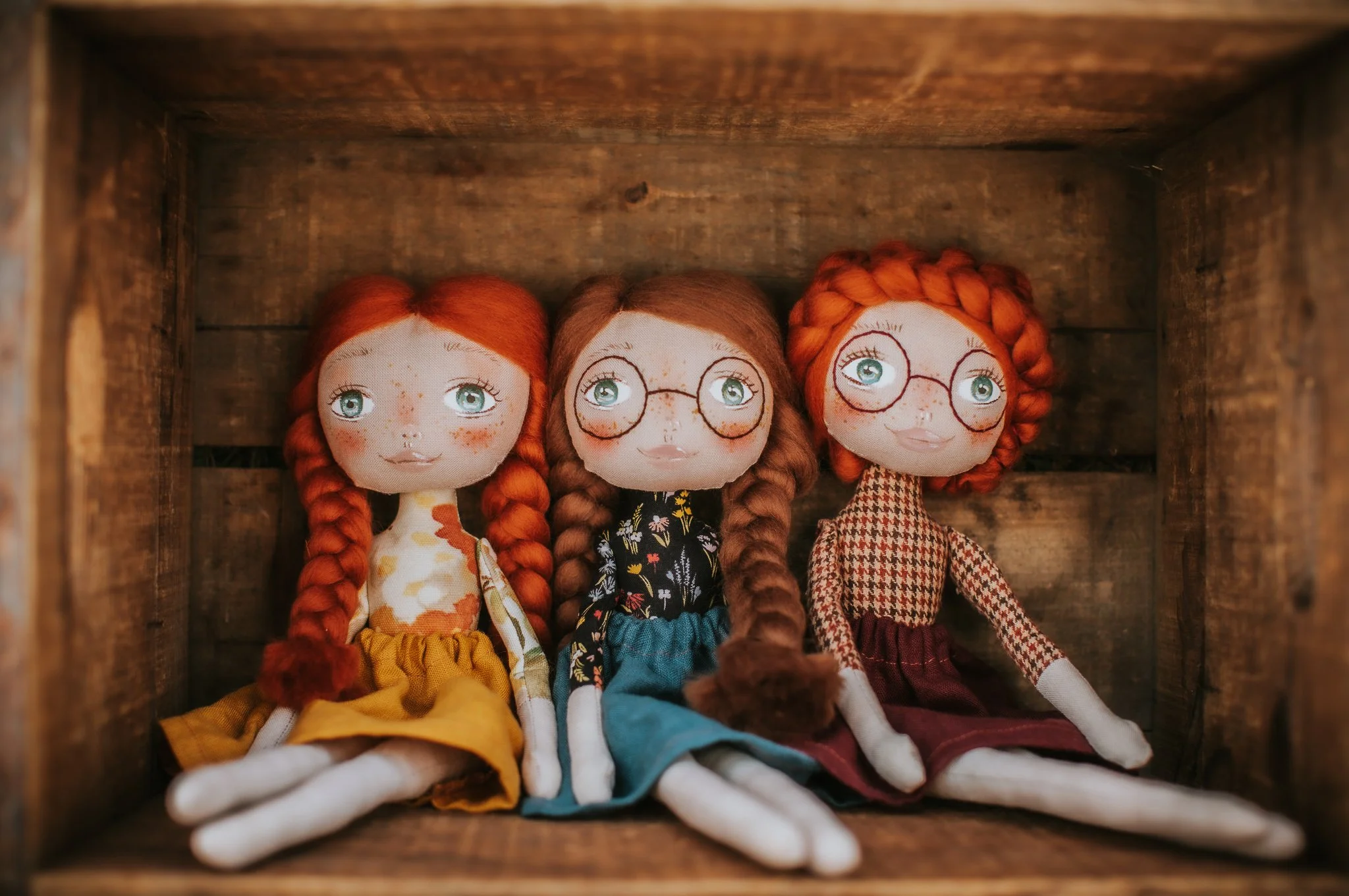 CUSTOM 17in Handmade Collectable Heirloom Doll