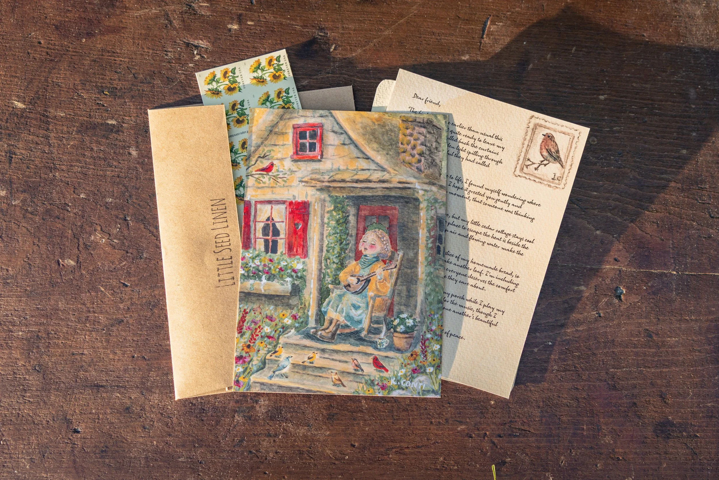 Letters from Little Seed Linen | Monthly Subscription