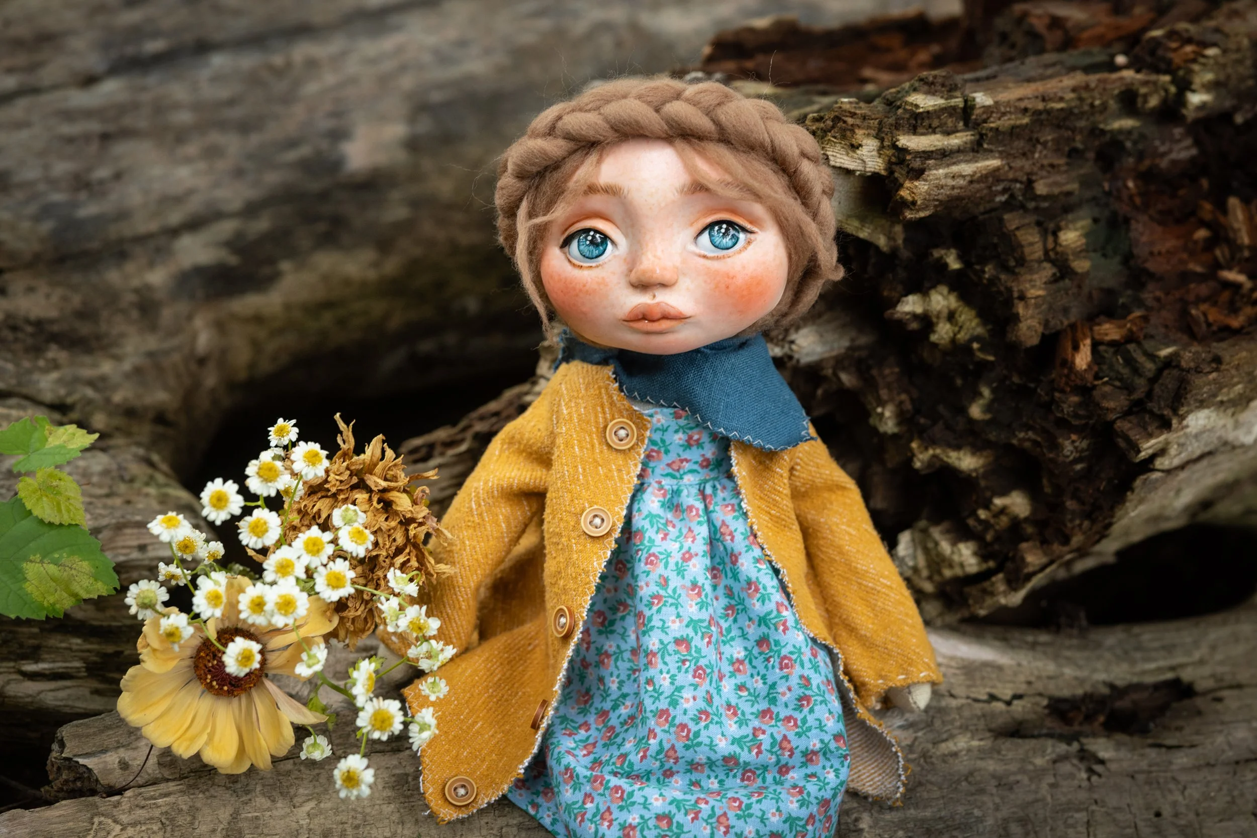 Marigold | One-of-a-Kind Collectible Art Doll
