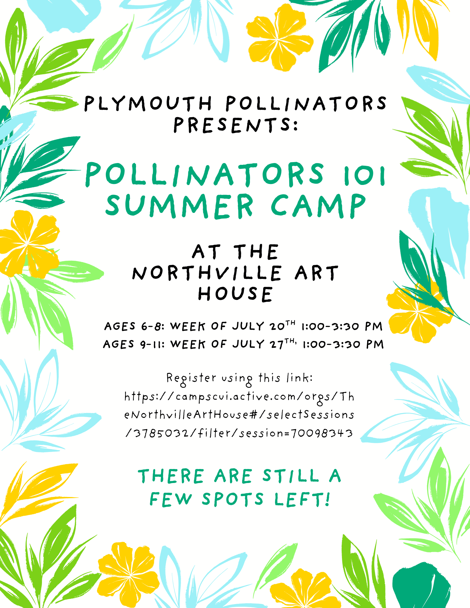 Pollinators 101 - Summer Camp Ages 6-8