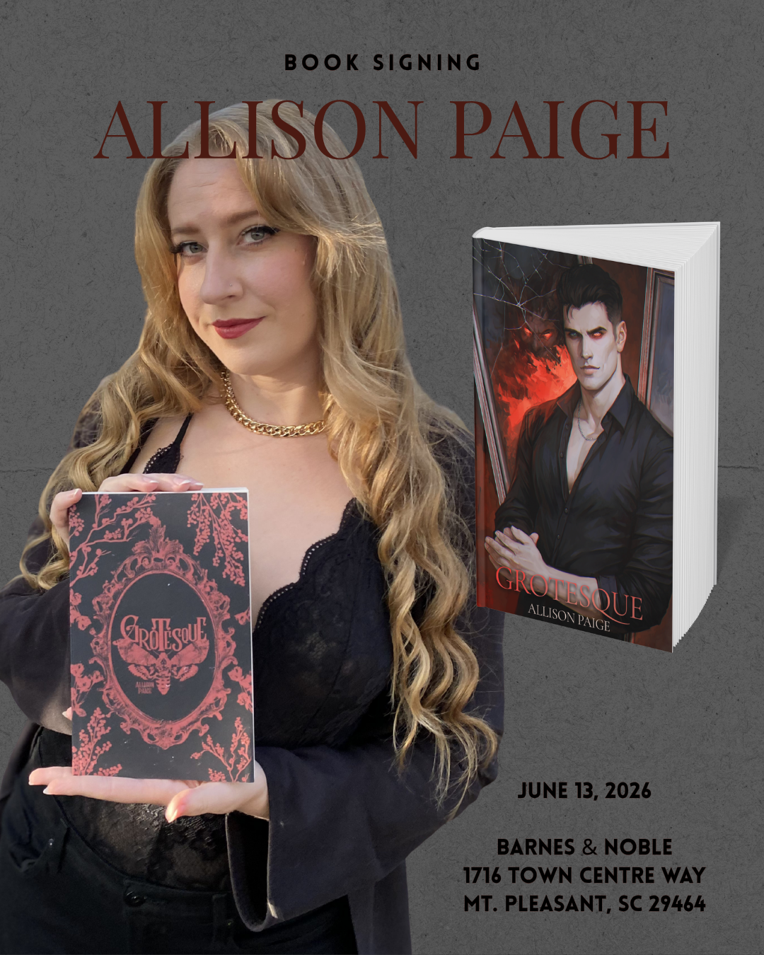 Barnes &amp; Noble Signing