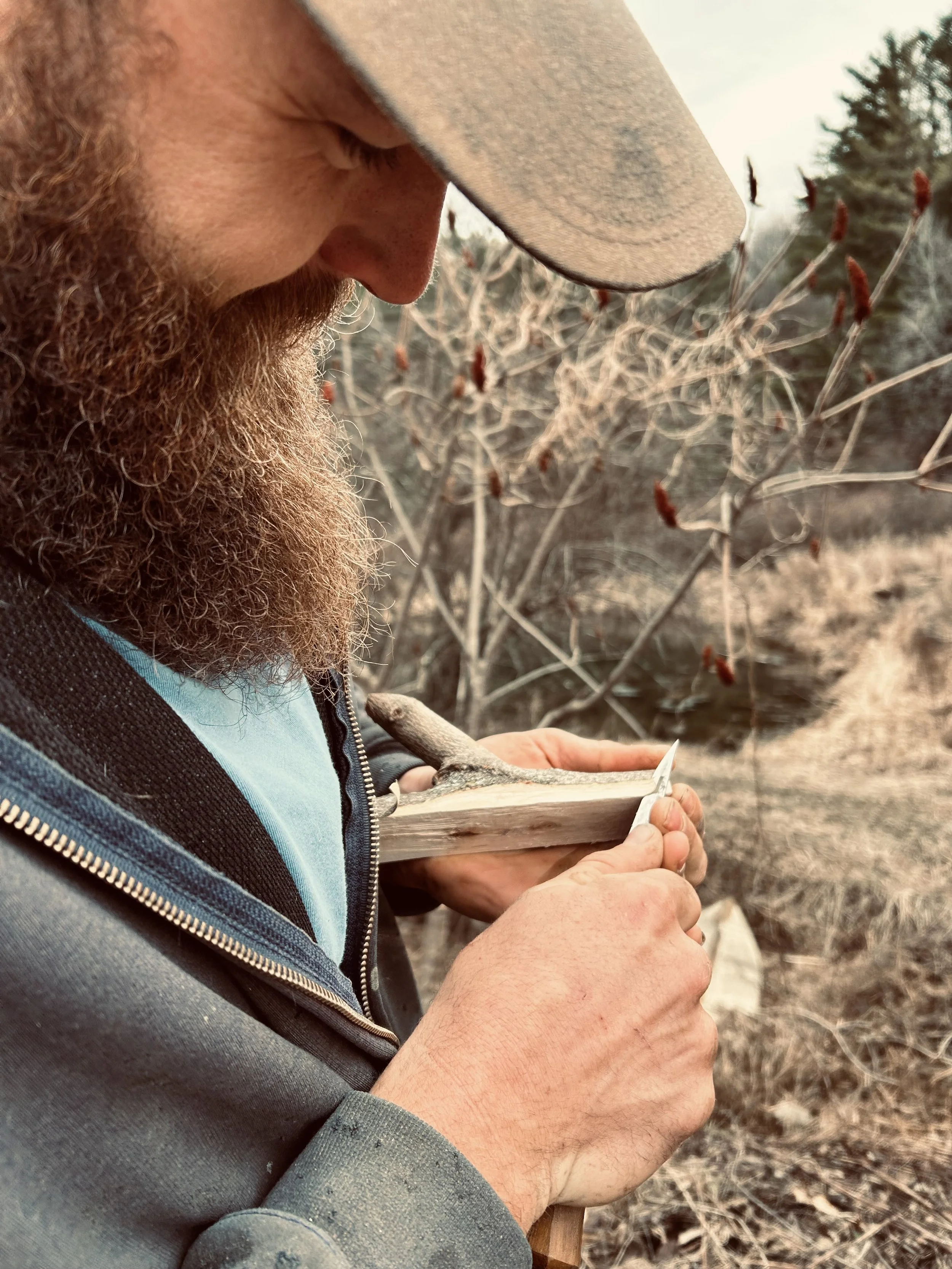 Wood Carving 101- Natural Branch Coat Hooks