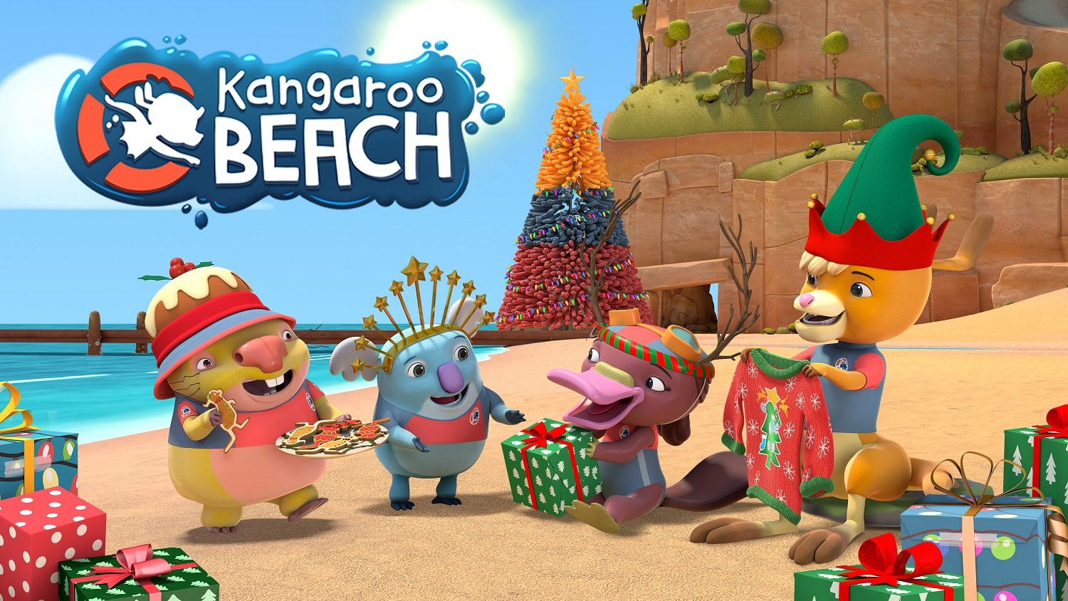 Kangaroo Beach - edit, storyboard/animatic