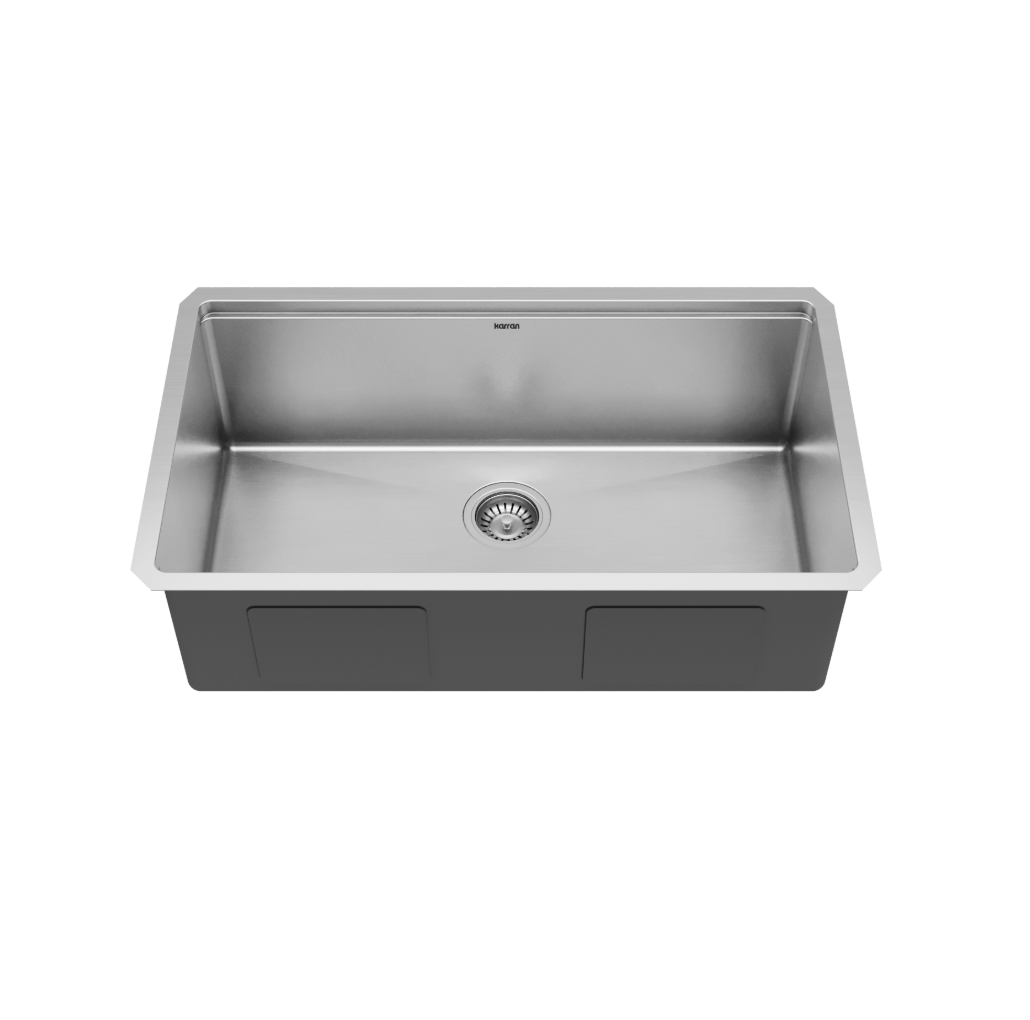 Karran Super Single Stainless Steel Workstation