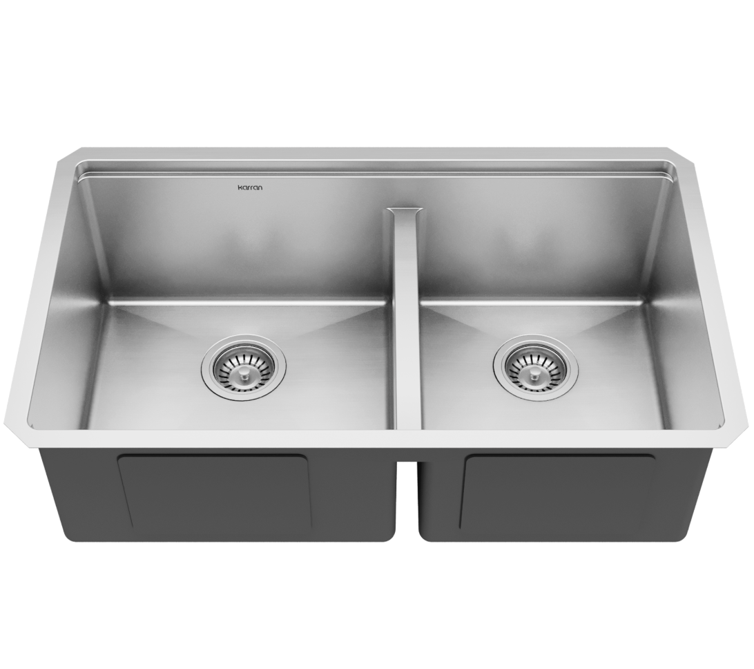 Karran 60/40 Stainless Steel Workstation