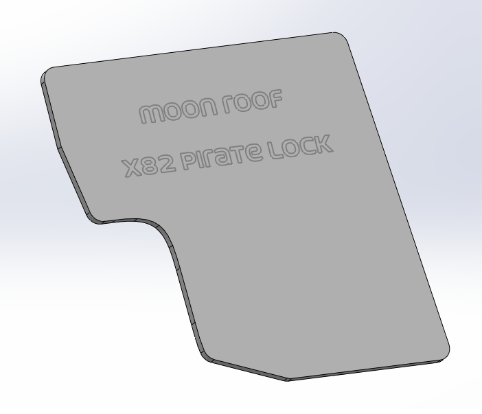 Pirate Lock - Trafic 3 - Porte Arrière