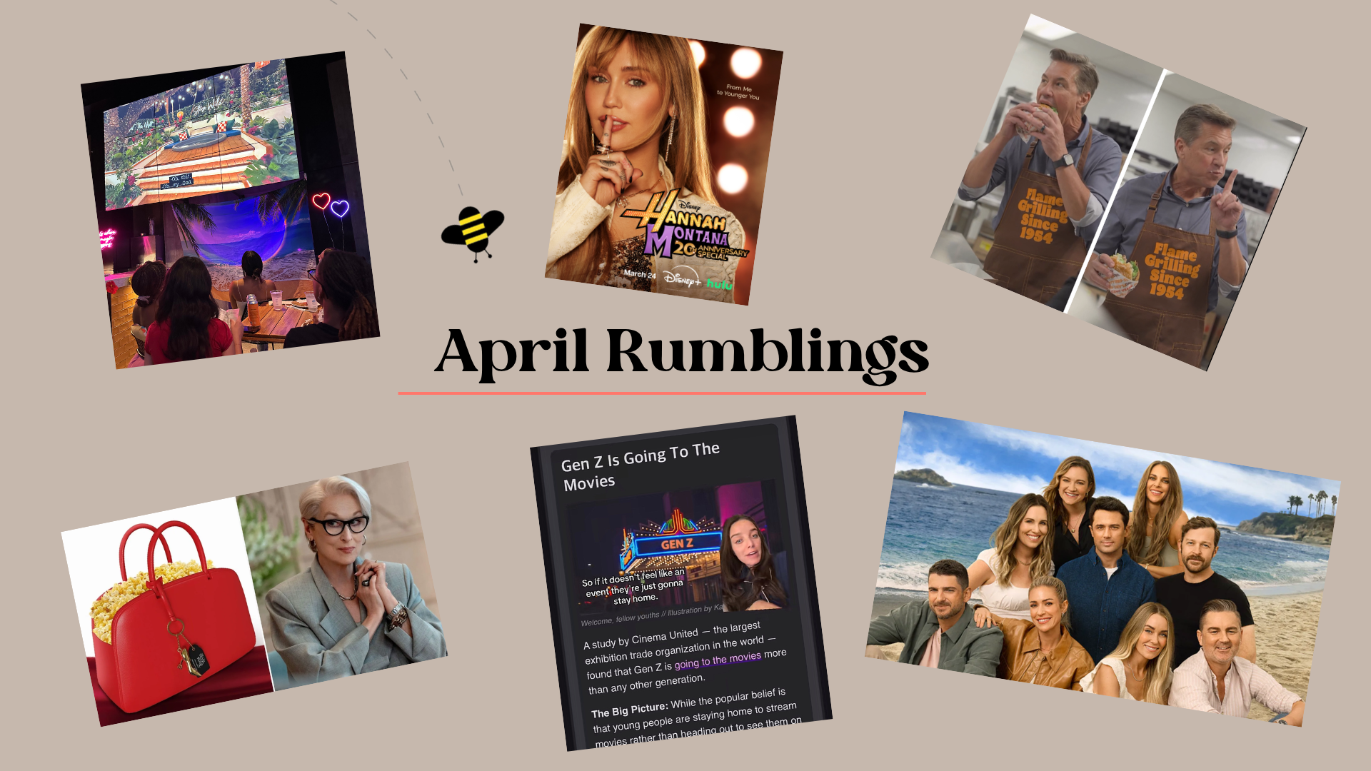April Rumblings🐝: IRL is in