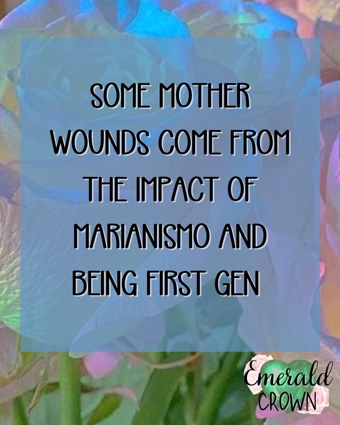 This month we are going to dig a bit deeper into the mother wound and how it can show up for Latina and Caribe women and femmes. 

The intersection of Marianismo and mother wounds and how it can make both mother and daughter feel like they are misund
