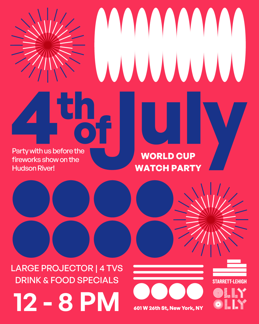 July 4th World Cup Watch Party