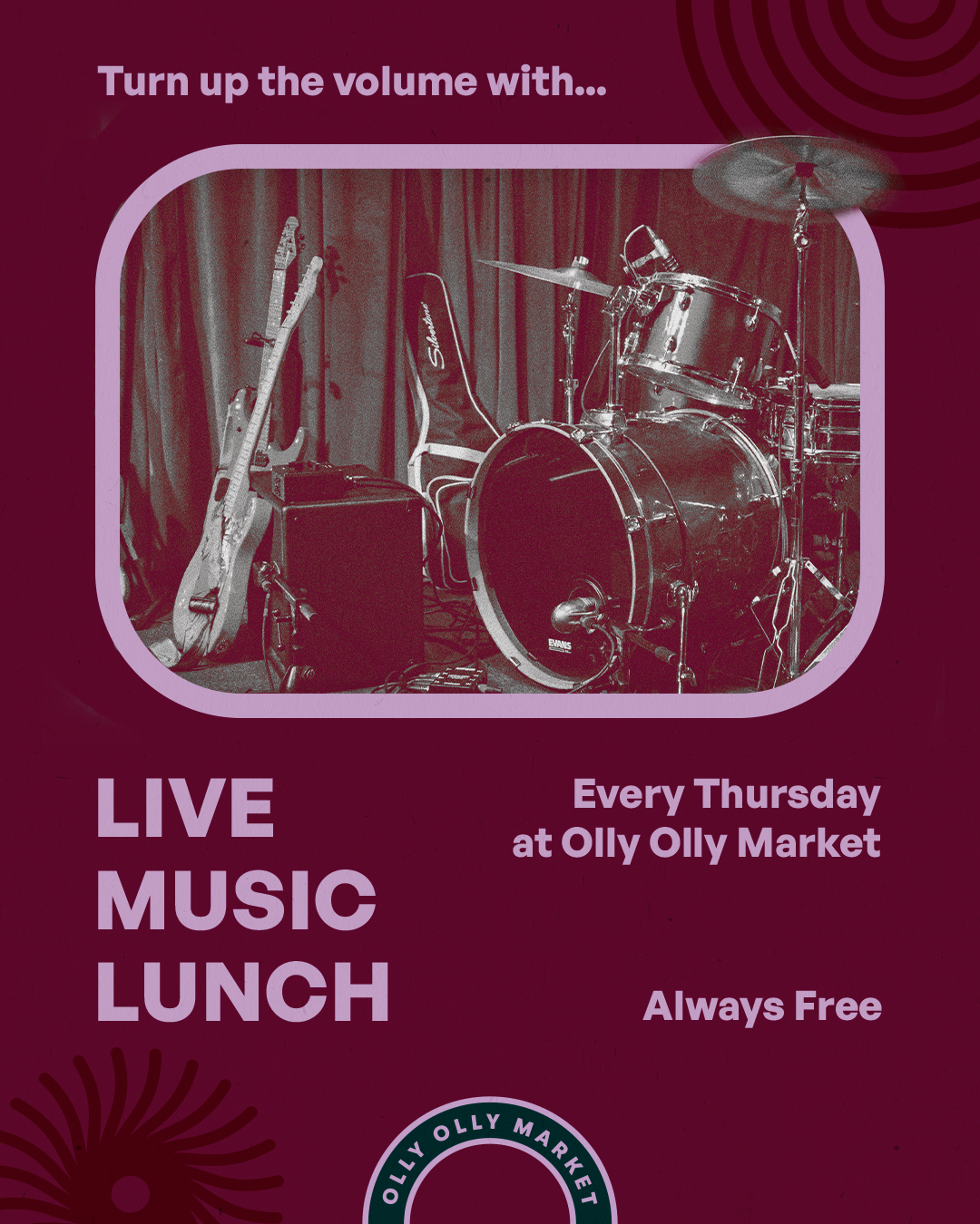 Jazz Lunch at Olly Olly Market