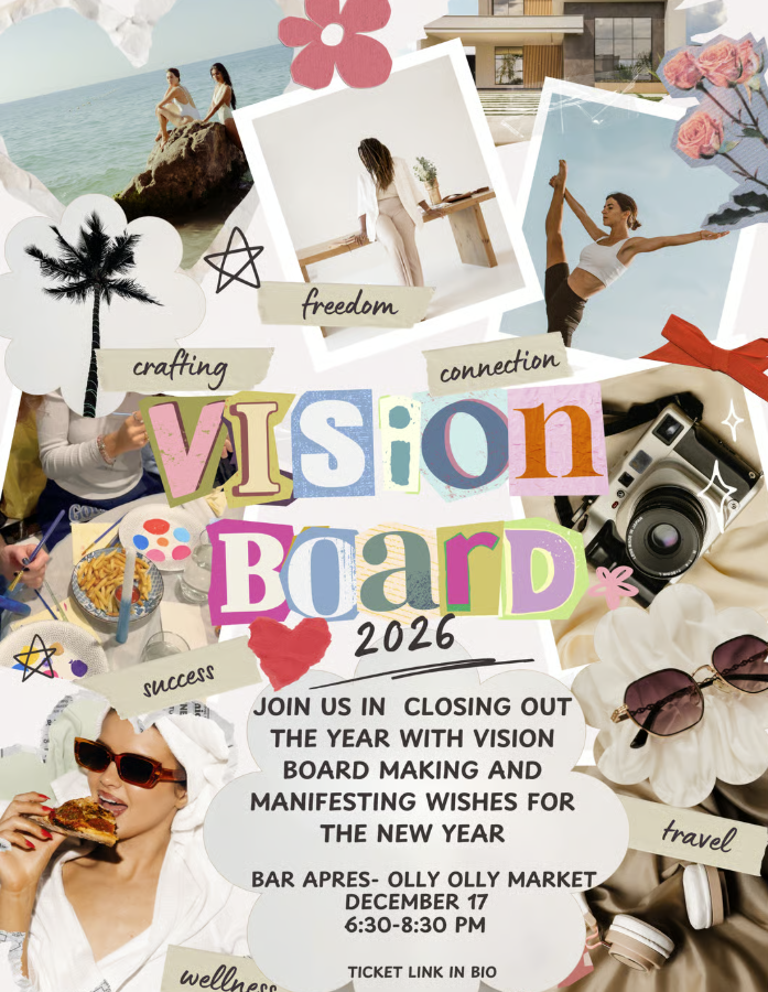 Craft Club Vision Board