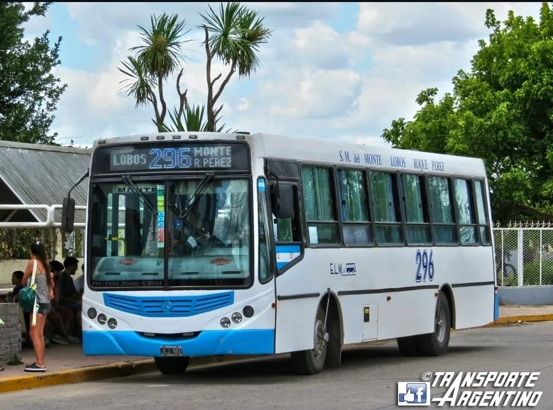 Línea 296 Lobos - Roque Pérez. Horarios y Recorrido.