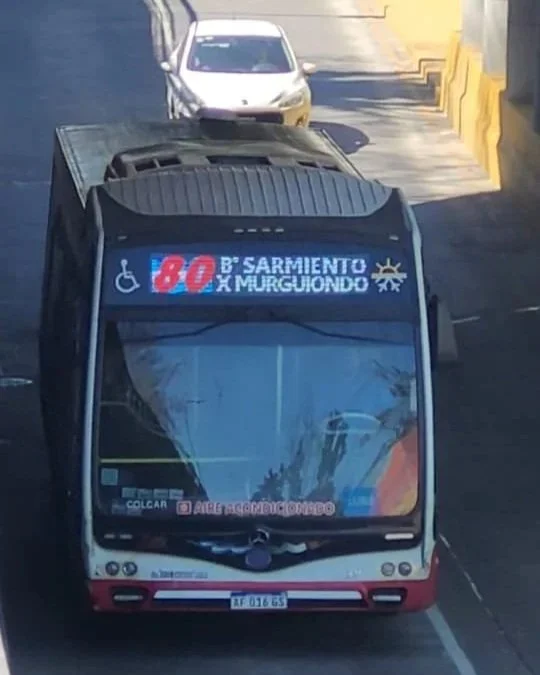 Línea 80 Barrancas de Belgrano - Liniers - Lugano - Barrio Sarmiento ...