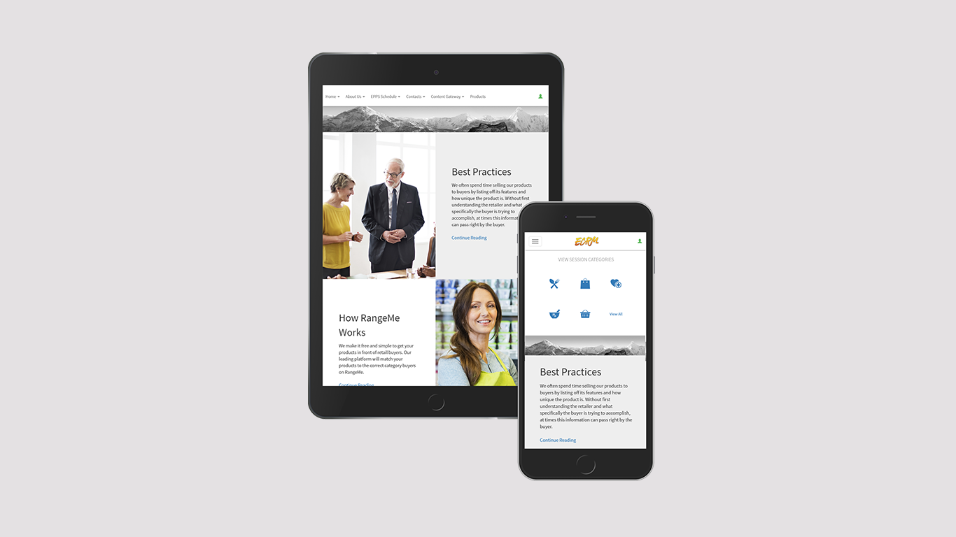 ECRM MOBILE VIEWS - Trade Promotion Organization (TPO) Page