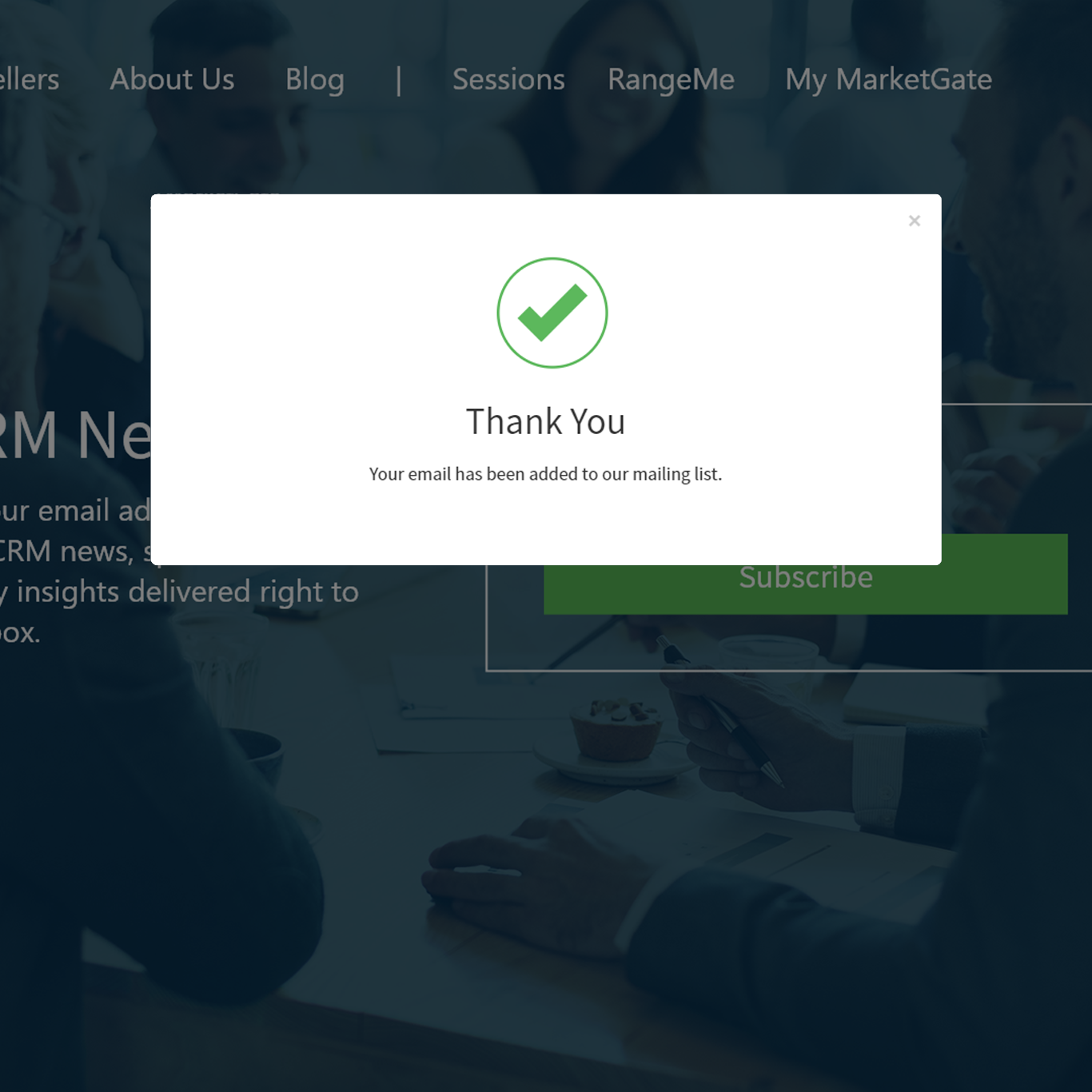 ECRM Newsletter Success