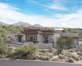 Expect Year-Round Resort-Style Living in this Modern Desert Home