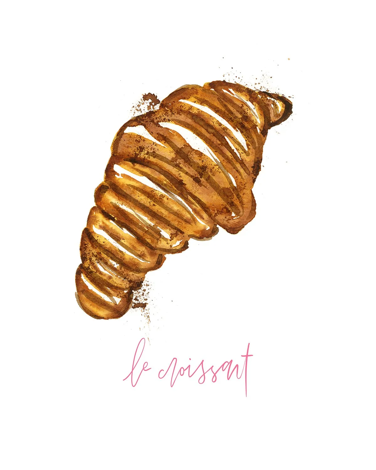 Croissant Drawing Recipe