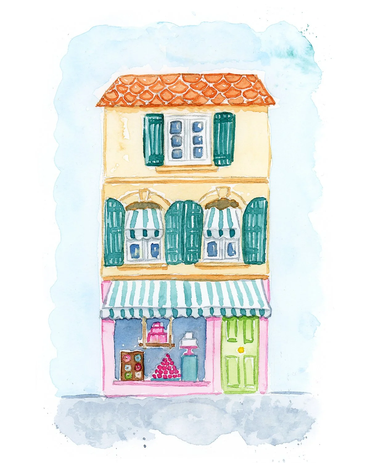 Provencal Patisserie Drawing Recipe