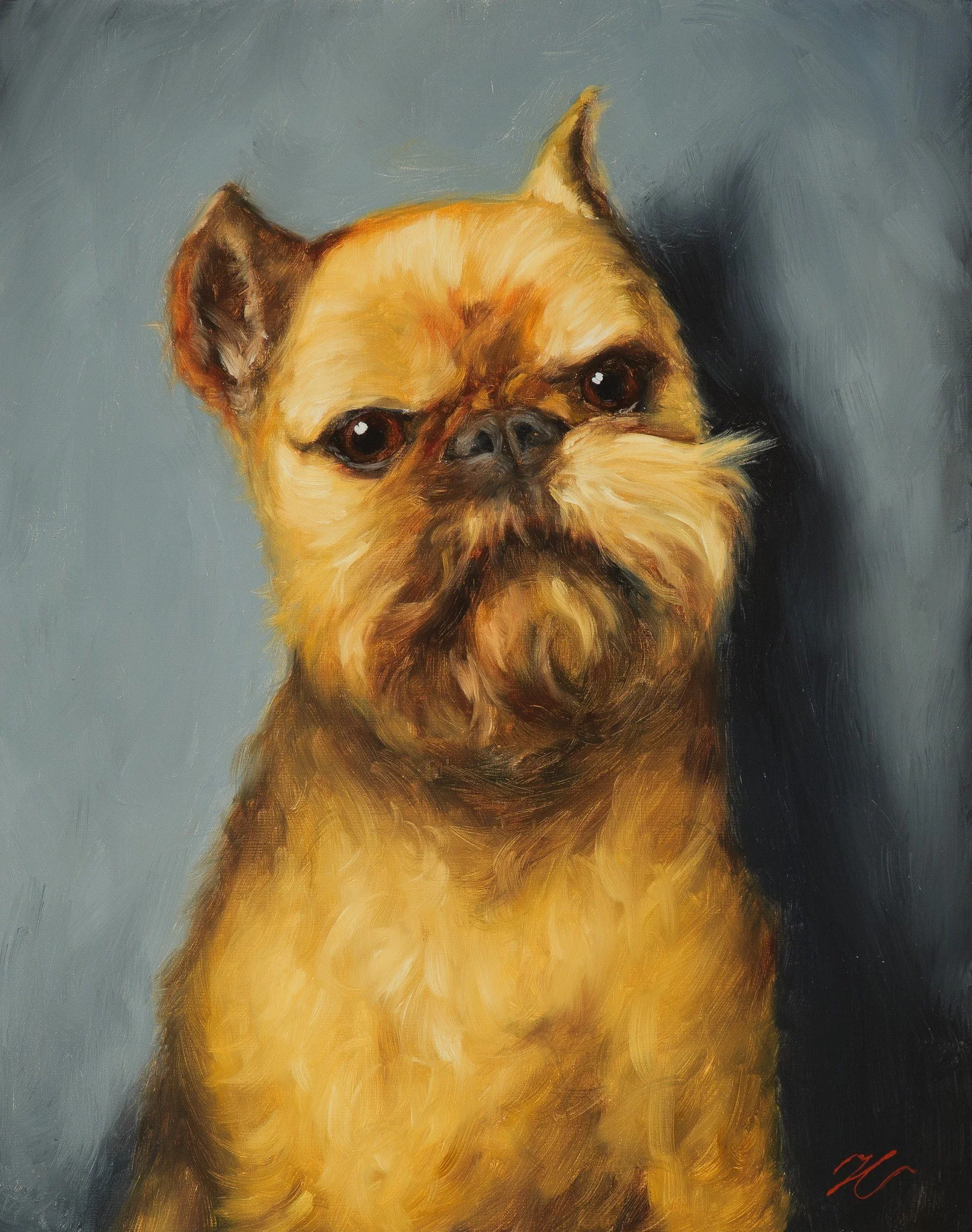 Ty. Oil, 20 x 16 in, 2026.