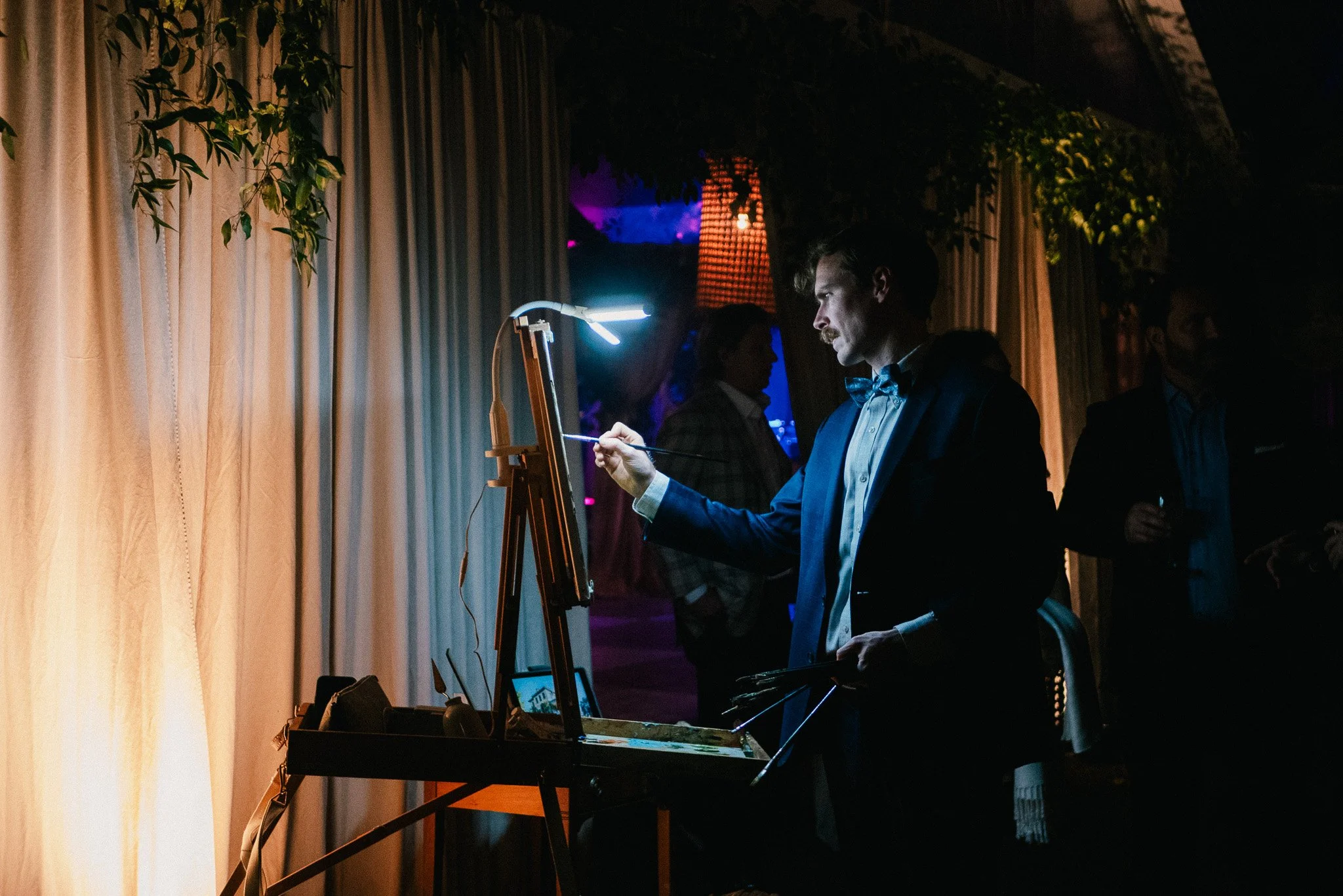 Live Portrait Paintings at Events: The Modern Tradition