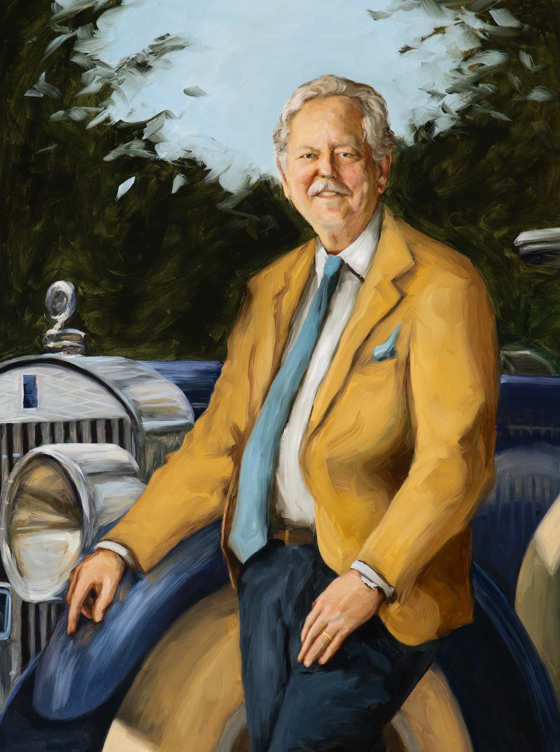 Bob Jepson. Oil, 40 x 30 in, 2026.