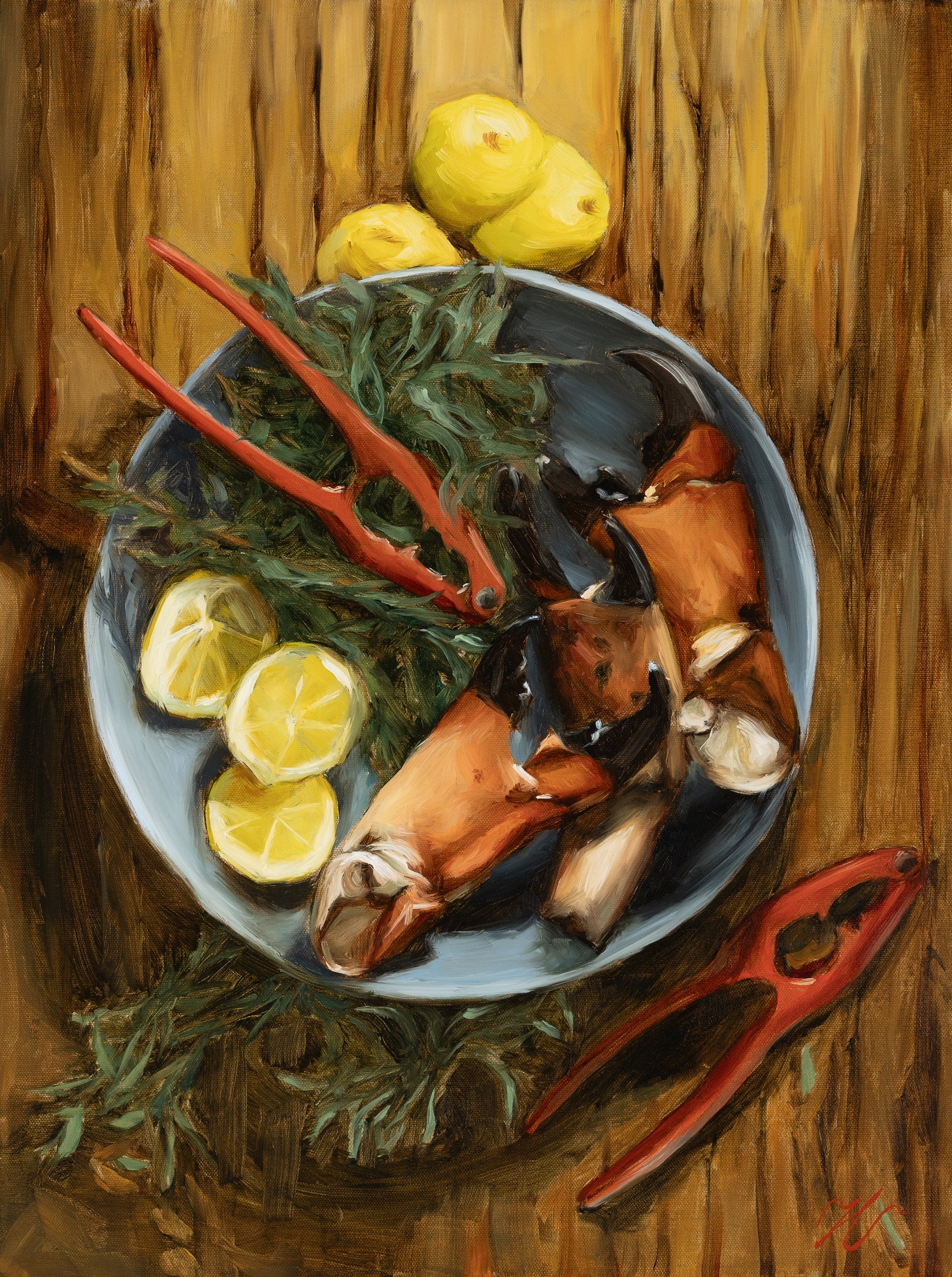 hampton-watts-snow-crab-lemons-and-rosemary-still-life-original-oil-painting-20x16.jpg