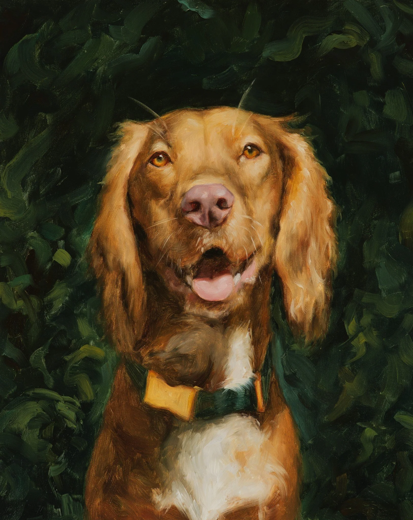 Tally. Oil, 20 x 16 in, 2026.
