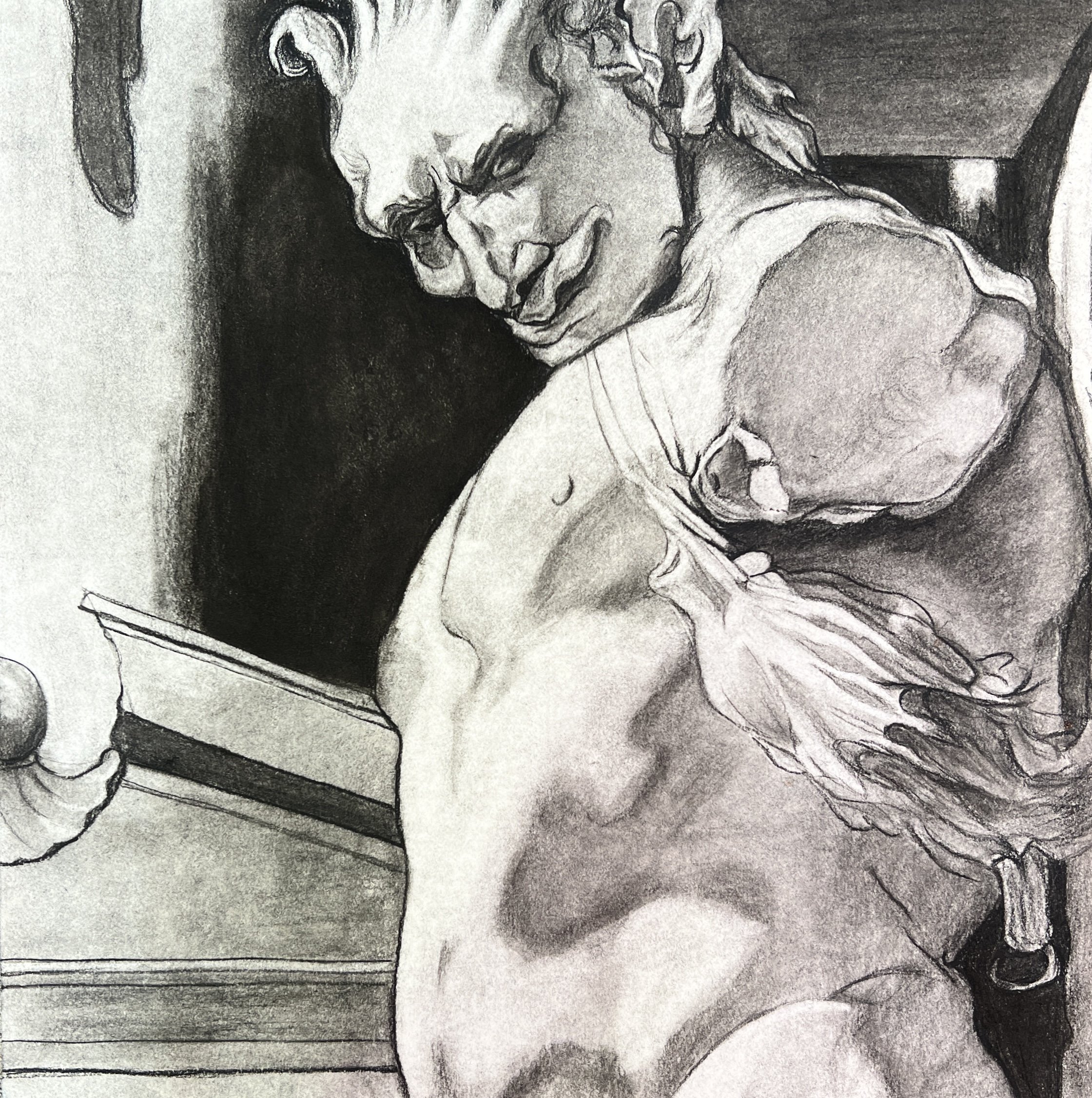 Master Study, Charcoal, 2023