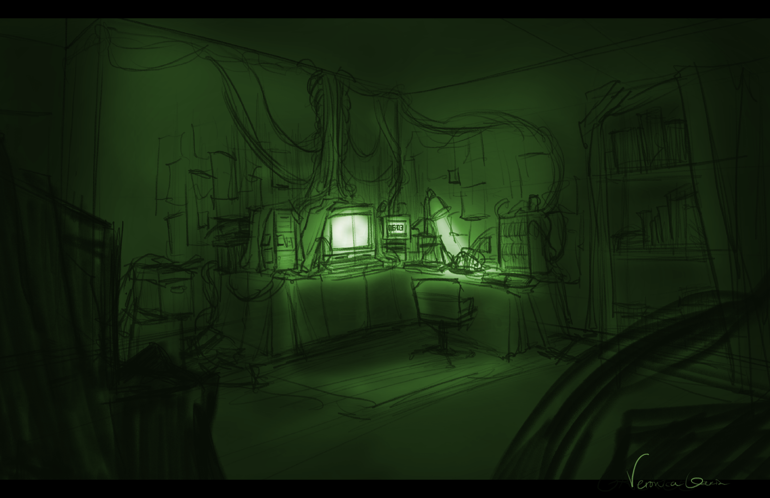 S.C.R.A.T.C.H. - Garage Concept Sketch