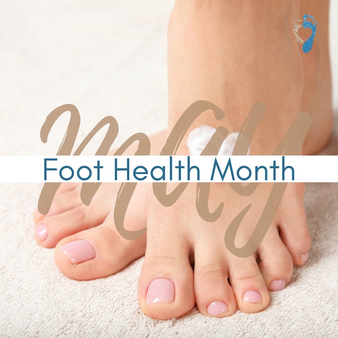 May is Foot Health Month.  Book an appointment with our Chiropodist today.
#FootHealthMonth